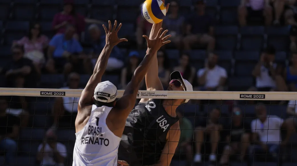 Renato na MS v plážovém volejbale