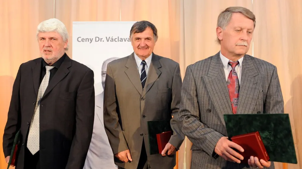 Karel Jarůšek, Jiří Stiegler a František Štambachr 