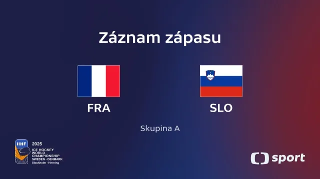 Záznam utkání Francie – Slovinsko