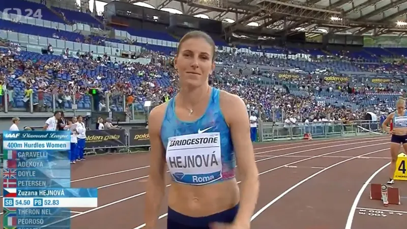 Hejnová a Vadlejch vybojovali v Římě čtvrté místo