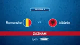 Záznam utkání Rumunsko - Albánie