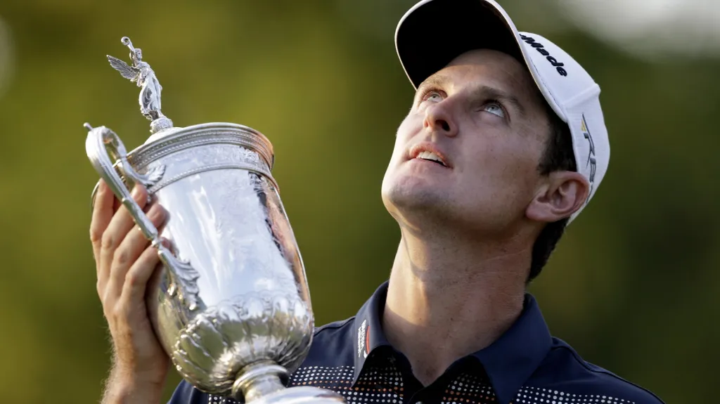 Anglický golfista Justin Rose