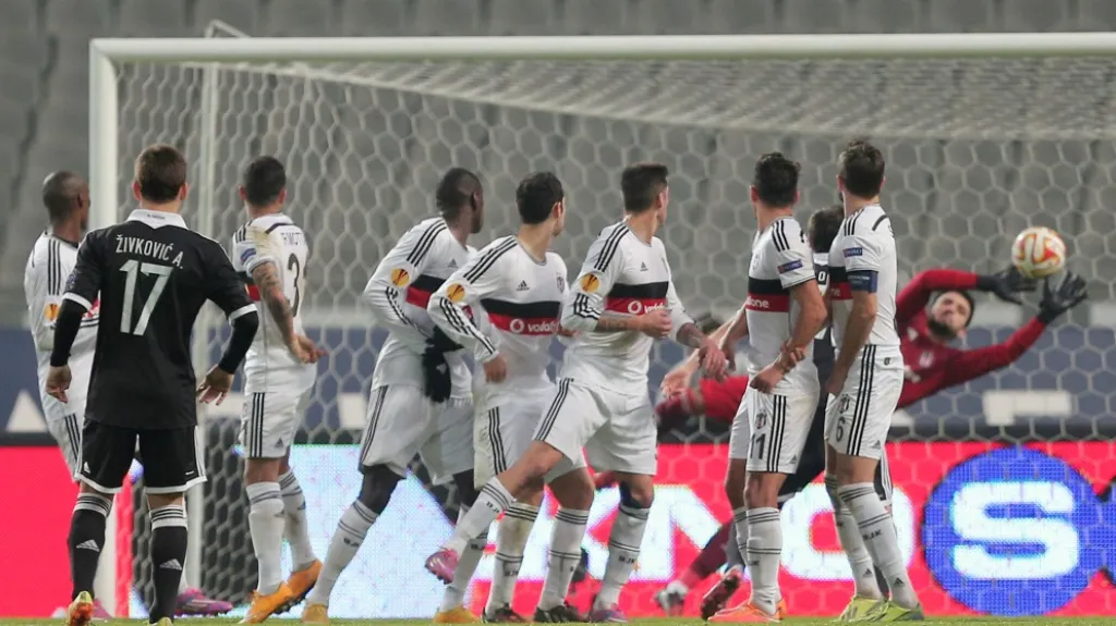 Utkání Besiktas - Partizan Bělehrad