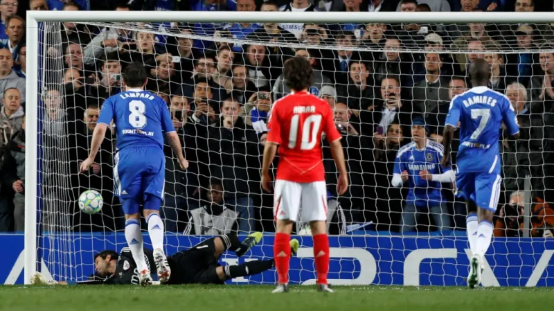 Frank Lampard otevřel skóre utkání