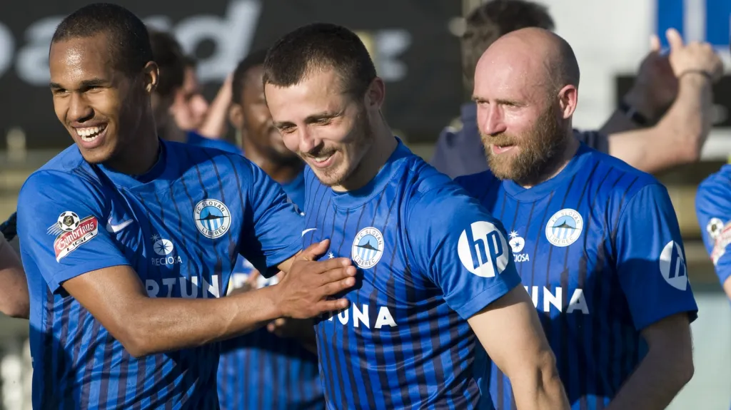Radost fotbalistů Liberce