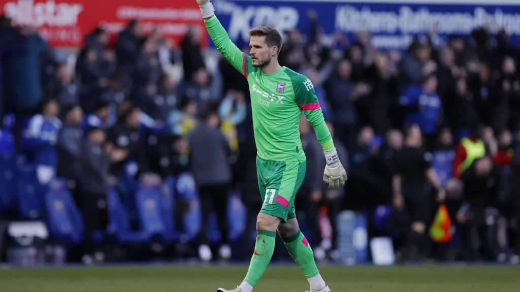 Hladký oslavuje postup Ipswiche do Premier League