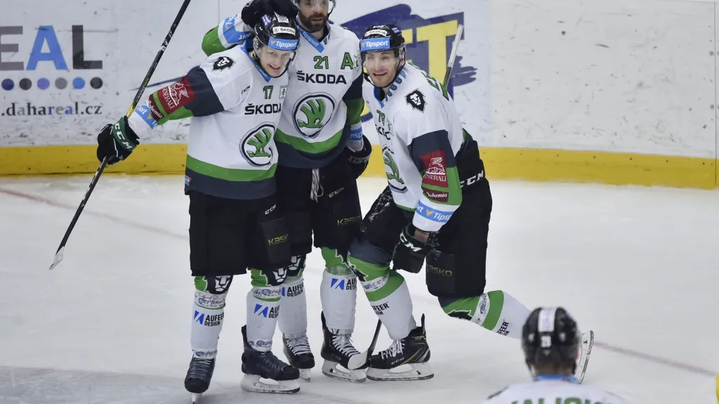 Radost hokejistů Mladé Boleslavi
