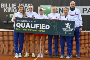 České tenistky po postupu do finále Poháru Billie Jean Kingové