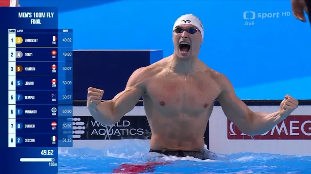 Motýlkářská stovka patřila Groussetovi