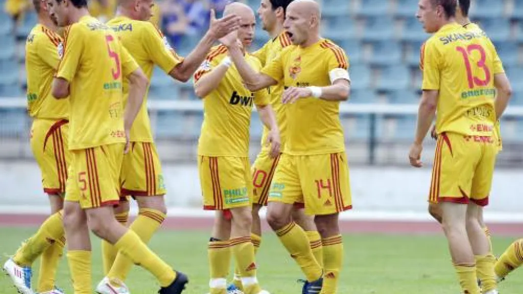 Fotbalisté Dukly Praha