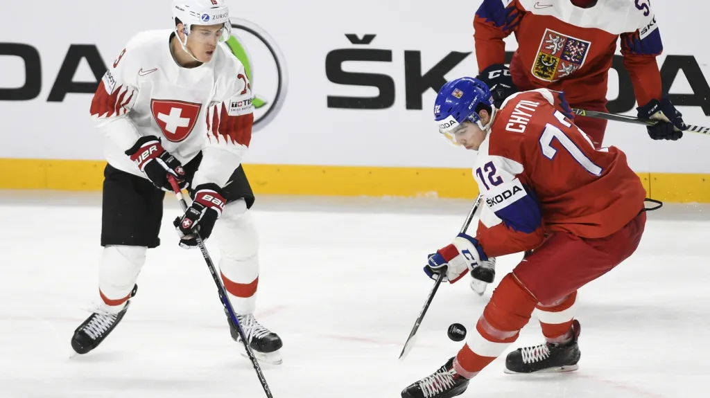 Utkání Česko - Švýcarsko