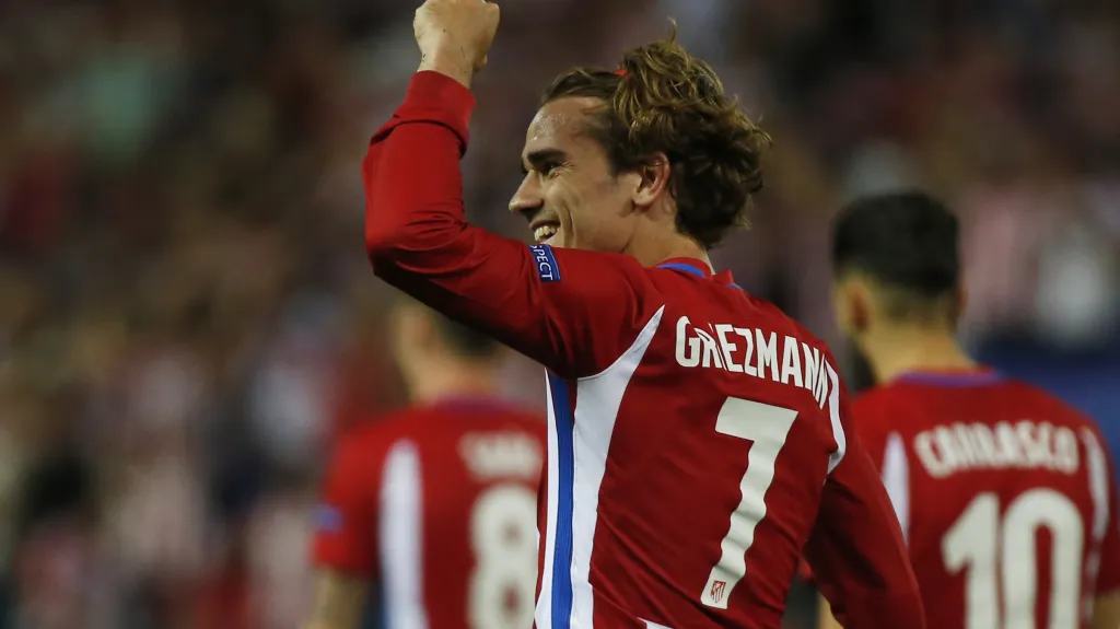 Slavící Antoine Griezmann