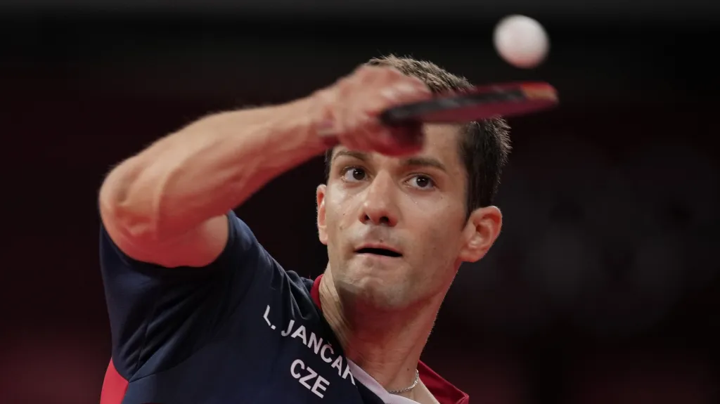 Lubomír Jančařík v prvním zápase v Tokiu