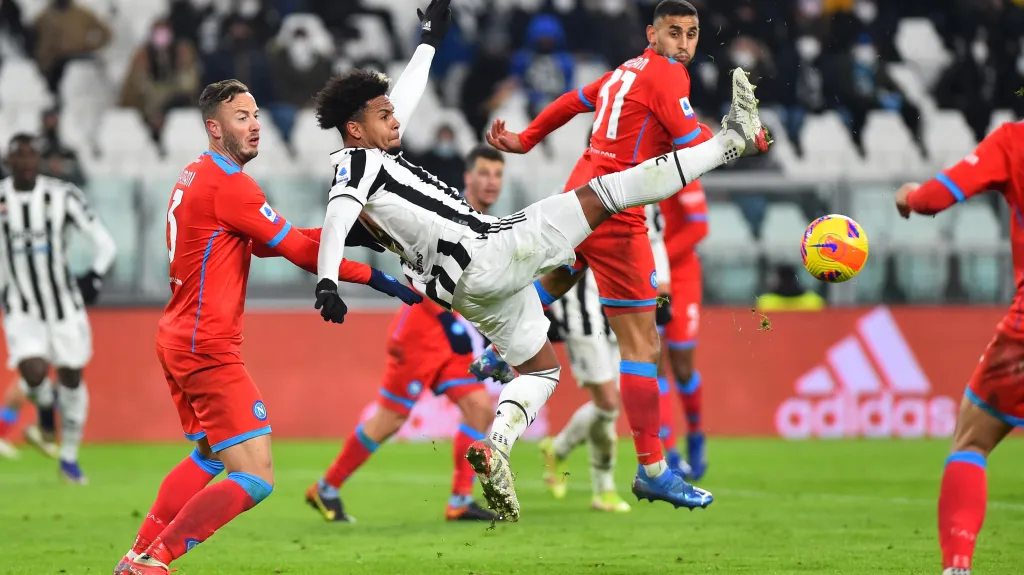 Utkání Juventus - Neapol