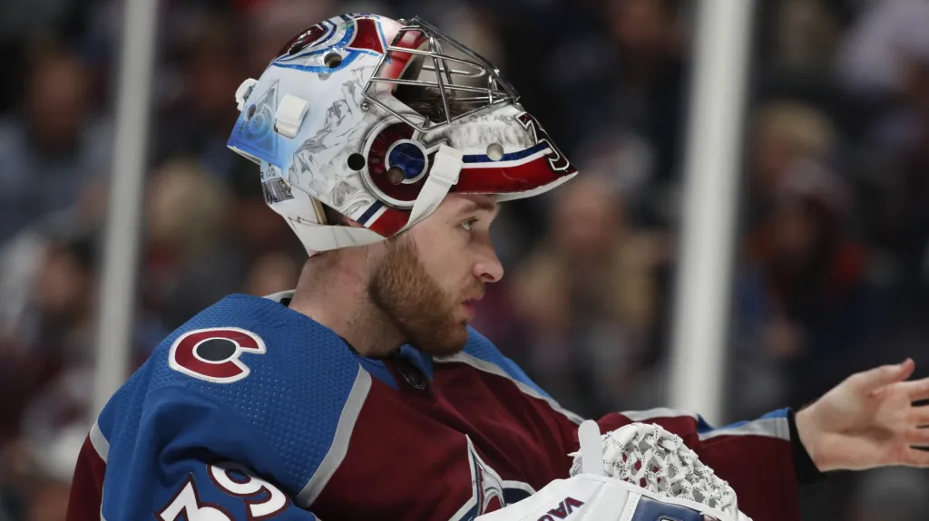 Brankář Colorada Pavel Francouz