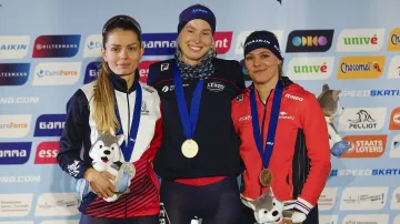 Moje první medaile. Nádhera, řekla Zdráhalová se stříbrem na krku