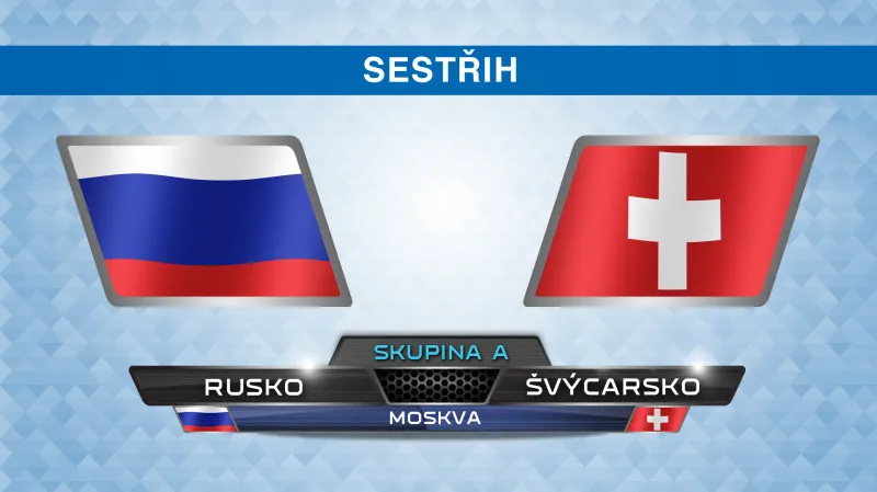 Sestřih utkání Rusko - Švýcarsko