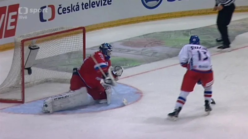 Gól v utkání Česko - Rusko: Svačina – 4:3 (56. min.)
