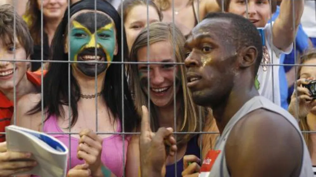 Usain Bolt na Zlaté tretře