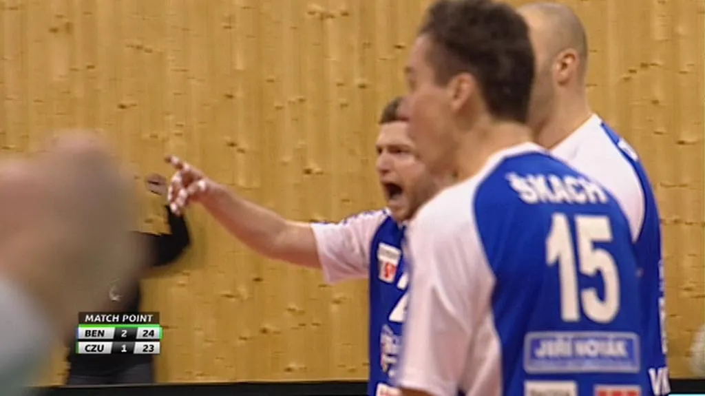 Volejbalisté Benátek porazili v dohrávce 17. kola ČZU