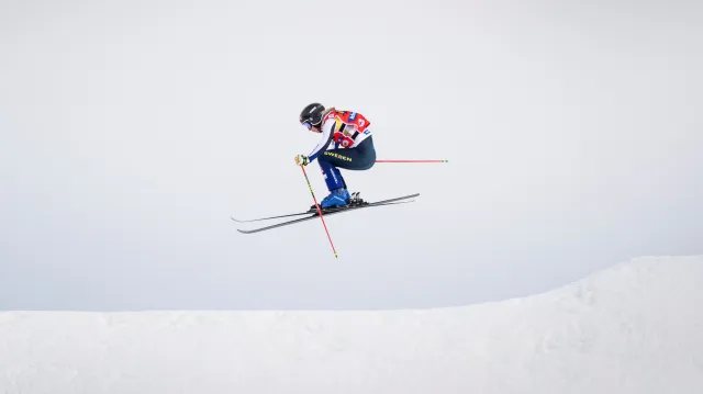 Finále skikrosu žen ve Val Thorens