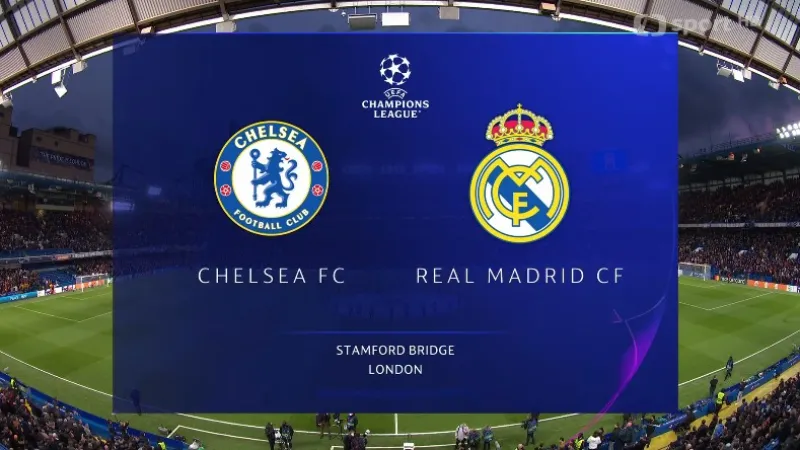 Sestřih utkání Chelsea - Real Madrid