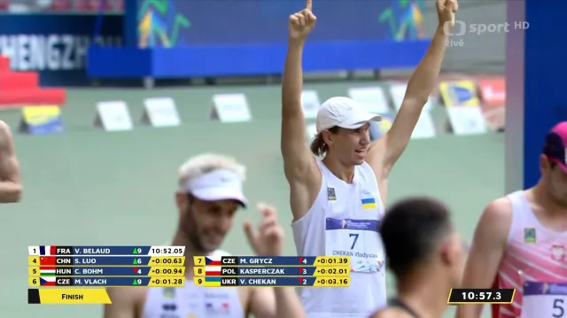 Závěr semifinále B moderních pětibojařů na MS