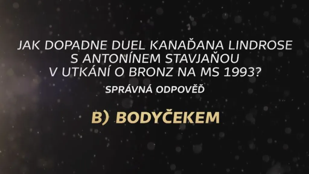 HOKEJOVÝ KVÍZ 23. 4. - SPRÁVNÁ ODPOVĚĎ