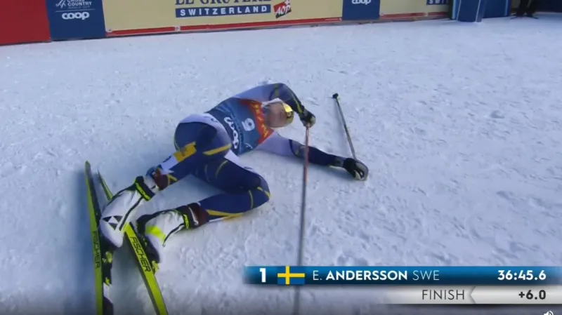 Závěr ženské části Tour de Ski