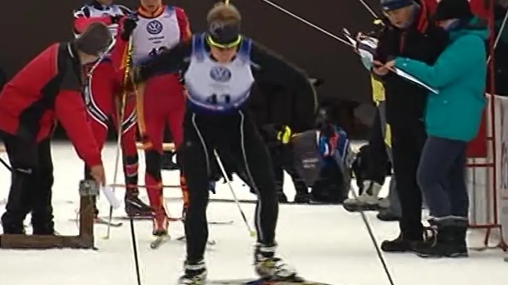 První závod Českého poháru v běhu na lyžích vyhrál Šrail