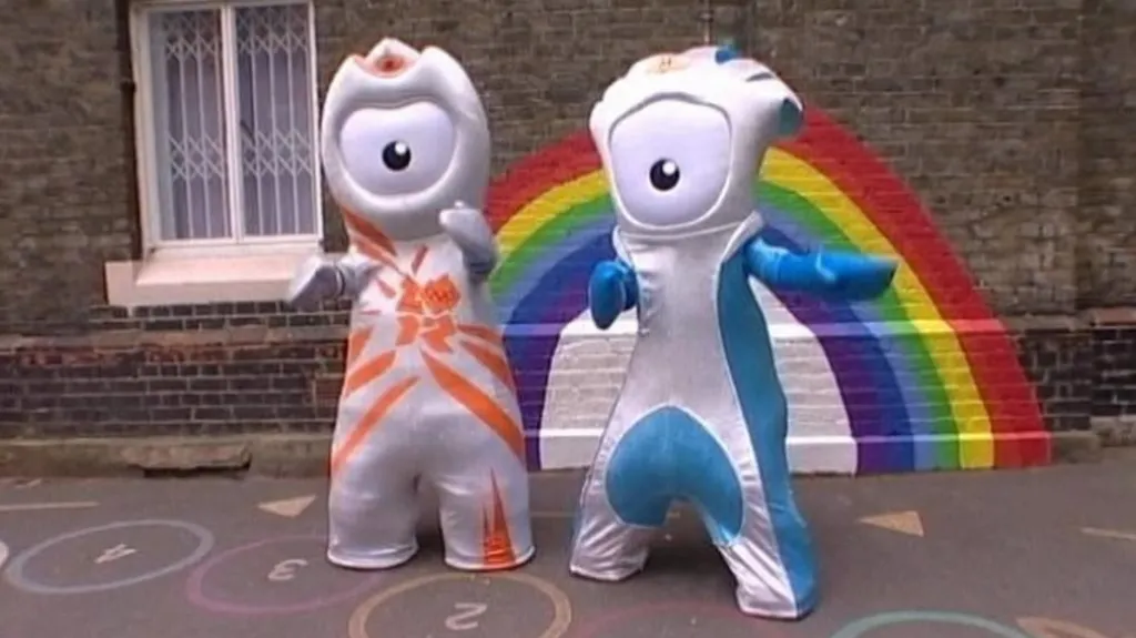 Maskoti londýnské olympiády