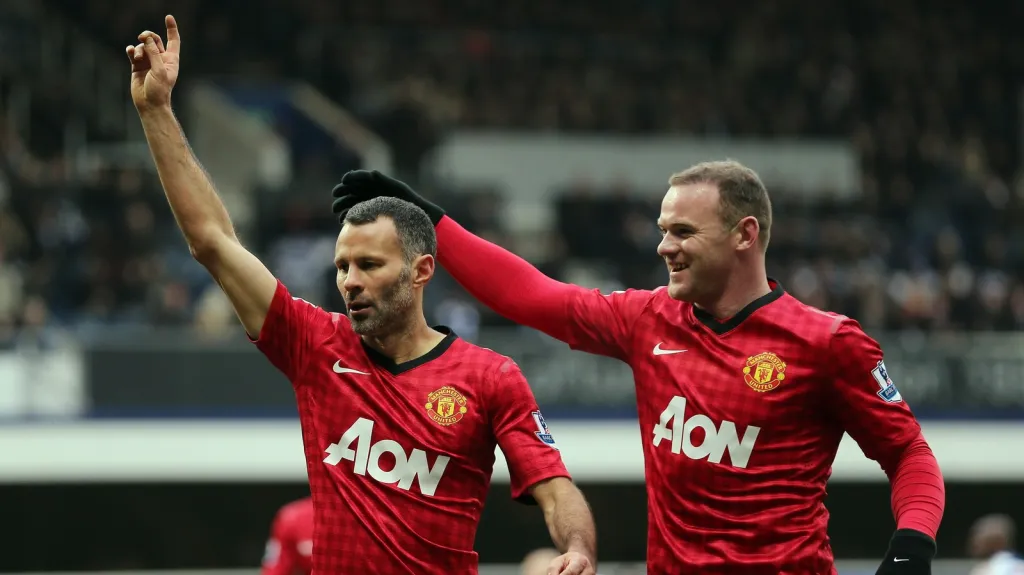 Slavící hráči Manchesteru United