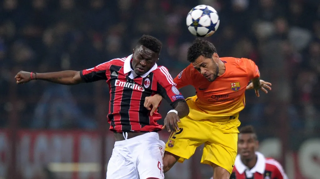 Utkání AC Milán - Barcelona