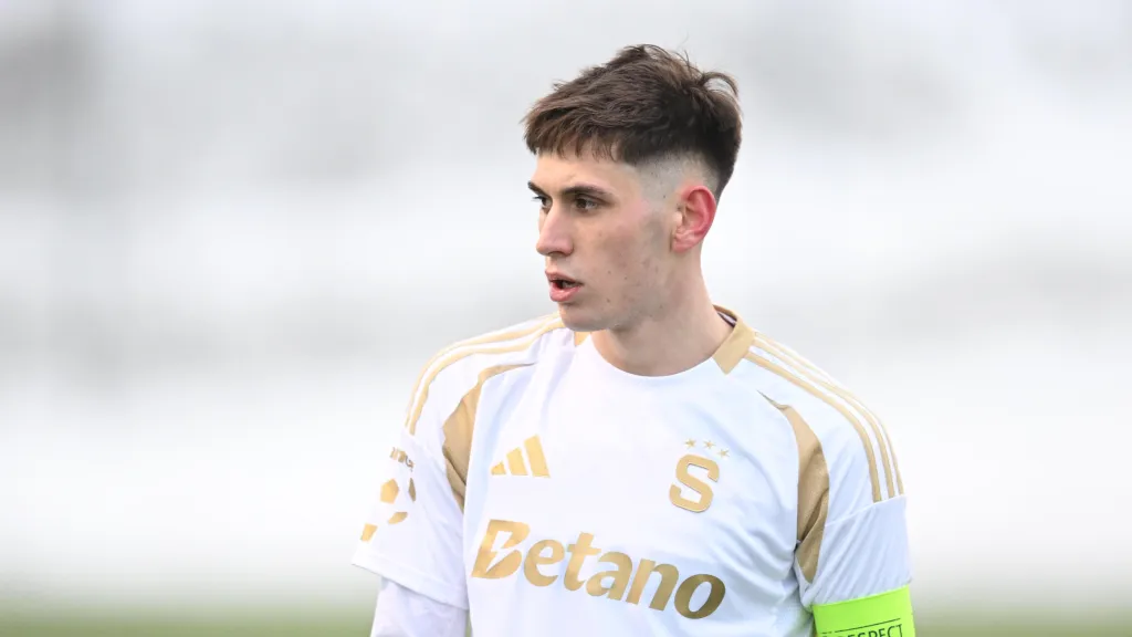 Matyáš Vojta v dresu Sparty