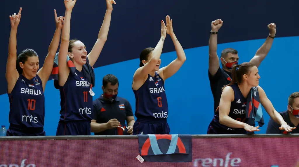 Radost srbských basketbalistek