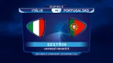 Sestřih utkání Itálie - Portugalsko