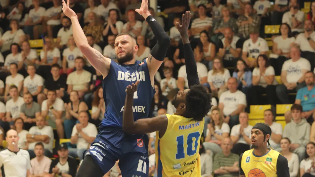 Semifinále NBL Ústín nad Labem – Děčín