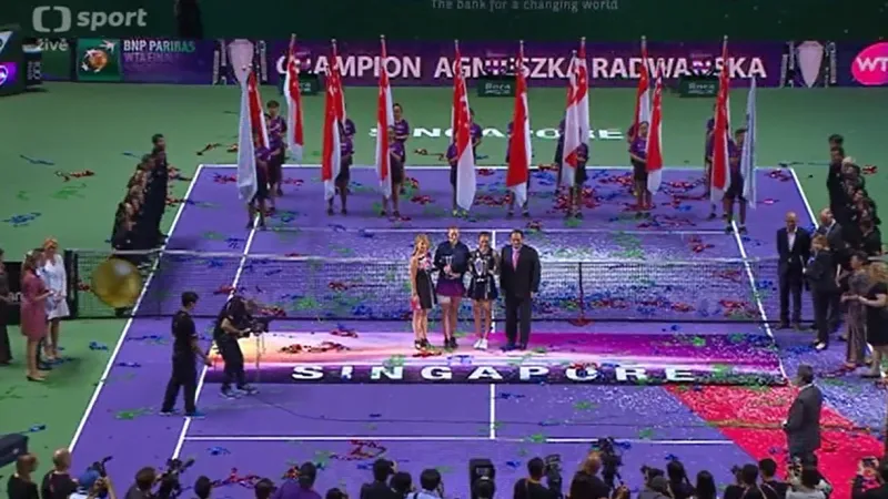 Sestřih utkání Kvitová - Radwaňská