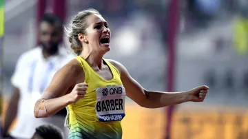 Nečekanou oštěpařskou mistryní světa je Australanka Barberová