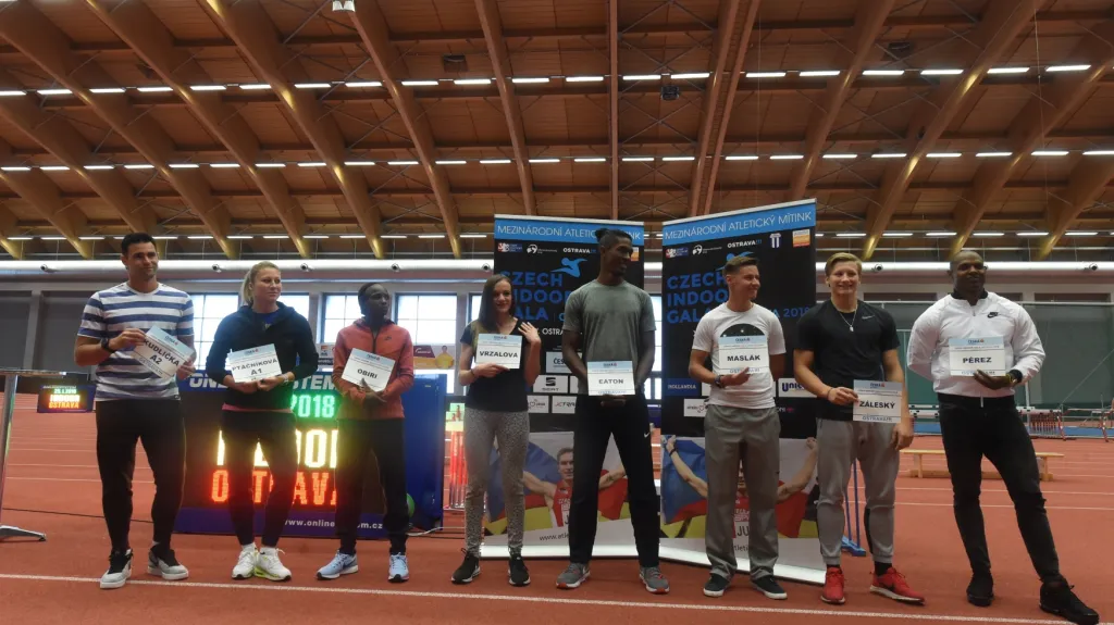 Hvězdy atletického mítinku Czech Indoor Gala 2018