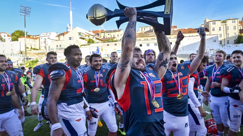 Prague Lions oplatili Vysočině porážku a slaví v Czechbowlu titul