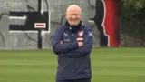 Čeští fotbalisté trénovali v Edenu. Hašek řeší složení útoku