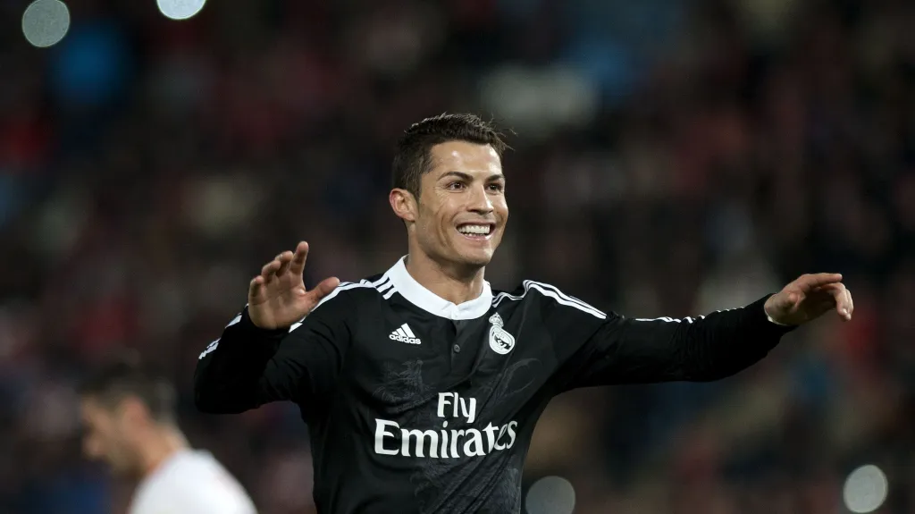 Slavící Cristiano Ronaldo
