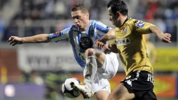 Tomáš Galásek v dresu Baníku Ostrava