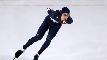 Jízda Metoděje Jílka na trati 1500 metrů