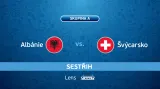 Sestřih utkání Albánie - Švýcarsko
