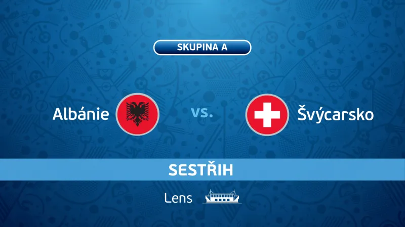 Sestřih utkání Albánie - Švýcarsko