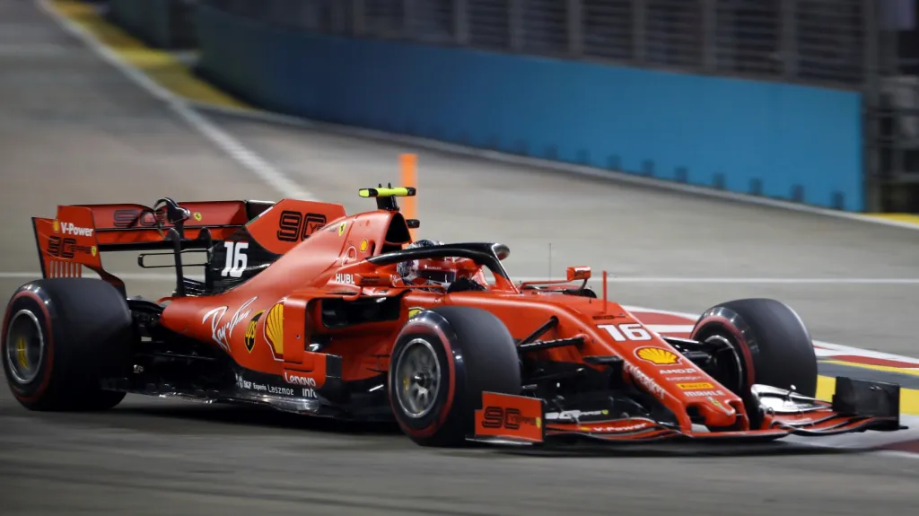 Pilot stáje Ferrari Charles Leclerc