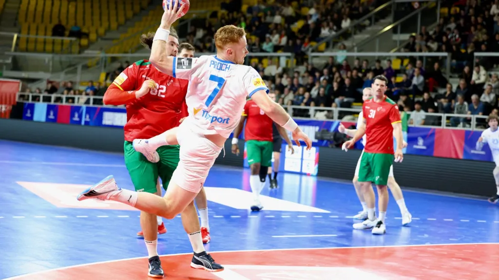 Tomáš Piroch v přípravném zápase proti Portugalsku