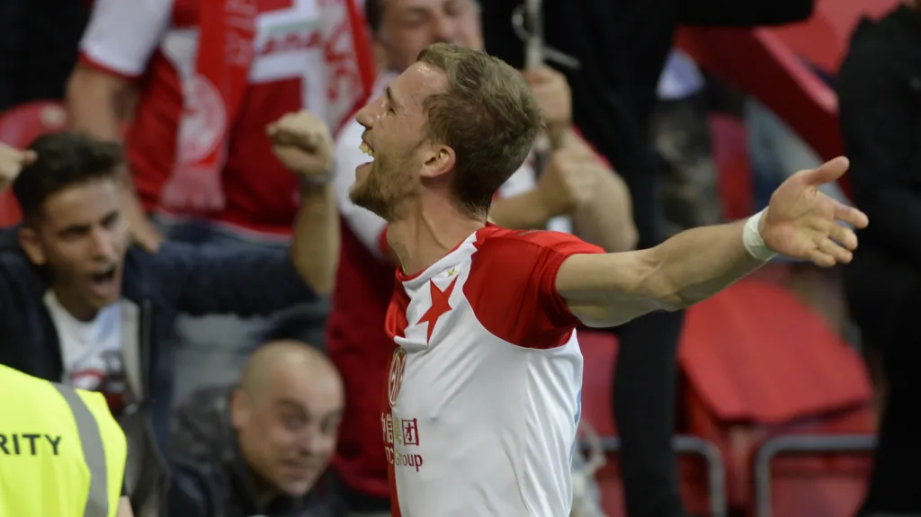 Radující se Tomáš Souček